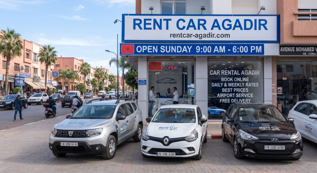 Agadir Car Rentals Open Sunday